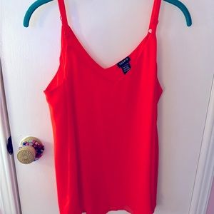 Torrid double layer chiffon sleeveless blouse